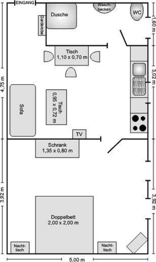 Mullers Hof Ferienwohnung/Pension Emmerthal Buitenkant foto